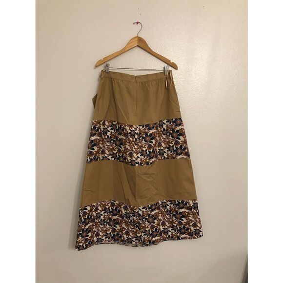 NEW Anthropologie Sachin & Babi Jacquard Maxi Skirt Size 2 - Picture 7 of 15